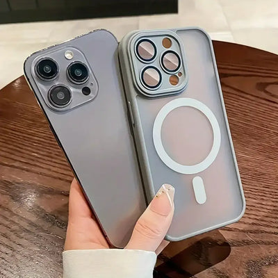 Avenza Magical Luxury Matte Translucent iPhone Case - Shockproof and Wireless Charging Compatible