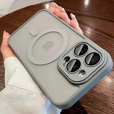 Avenza Magical Luxury Matte Translucent iPhone Case - Shockproof and Wireless Charging Compatible