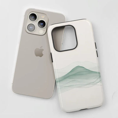 Minimalist Mountain iPhone Case