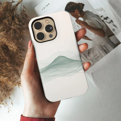 Minimalist Mountain iPhone Case