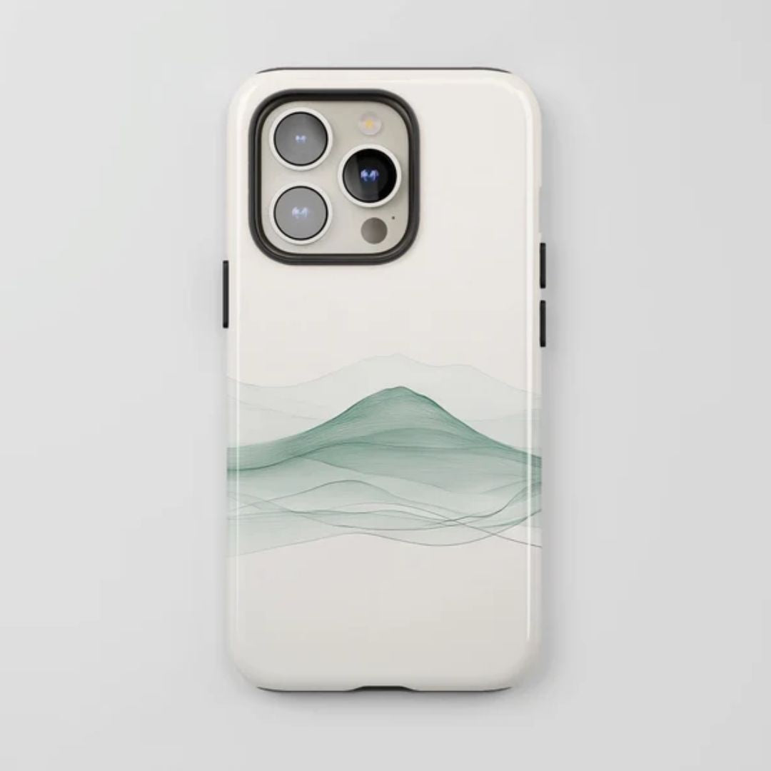 Minimalist Mountain iPhone Case